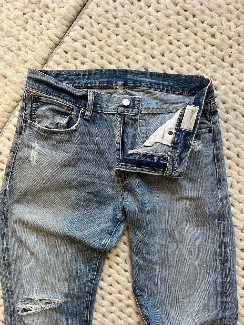 Grunge Denim & Supply Distressed Jeans | size 33x34